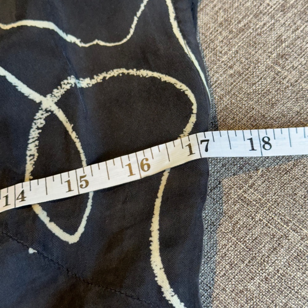 Madewell Marianna V-Neck Cupro Blend Maxi Dress Black White Floral Size 2 NEW - Picture 7 of 10